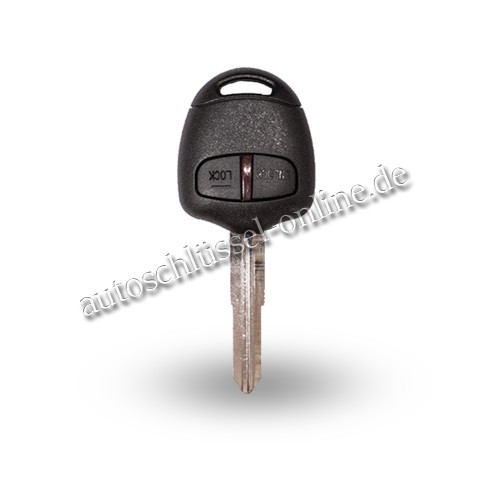 Autoschlüssel geeignet für Mitsubishi 2 Tasten mit ID61 und MIT8 (Aftermarket Produkt)