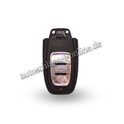 Autoschlüsselgehäuse geeignet für Audi mit 3 Tasten ohne Schlüsselschaft (Aftermarket Produkt)