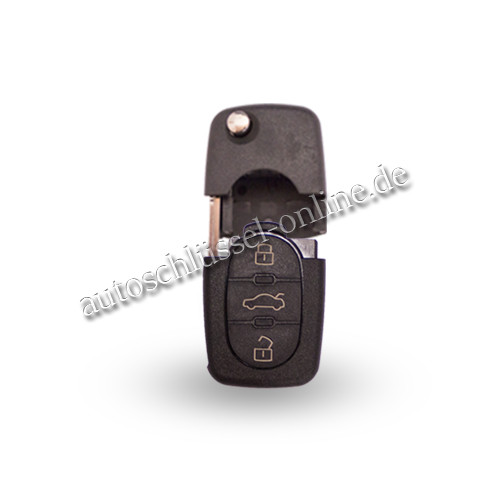 Autoschlüssel geeignet für VW mit 3 Tasten Transponder und HU66 (Aftermarket Produkt)