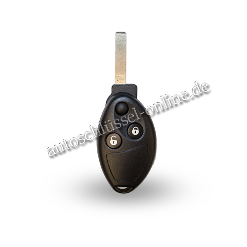 Autoschlüssel geeignet für Fiat 2 Tasten mit ID46 und HU83 (Aftermarket Produkt)