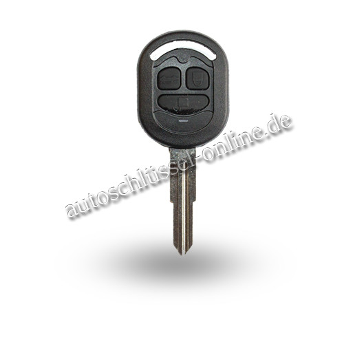 Autoschlüssel geeignet für Chevrolet 3 Tasten mit ID60 und DWO4R (Aftermarket Produkt)