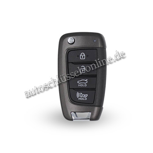 Autoschlüssel geeignet für Hyundai 4 Tasten mit ID6E und HU134 (Aftermarket Produkt)