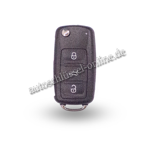 Autoschlüssel geeignet für VW mit 3 Tasten ID48-A1 und HU66 (Aftermarket Produkt)