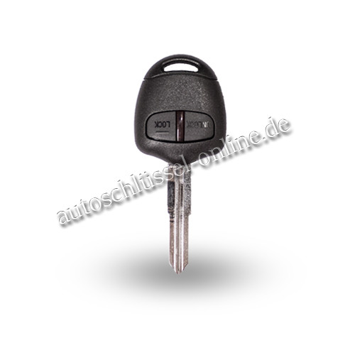 Autoschlüssel geeignet für Mitsubishi 2 Tasten mit ID46 und MIT11R (Aftermarket Produkt)