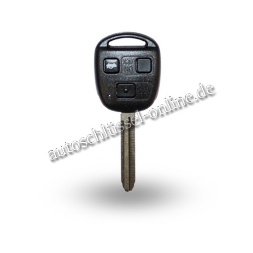 Autoschlüssel geeignet für Toyota 3 Tasten mit ID4C und TOY43 (Aftermarket Produkt)