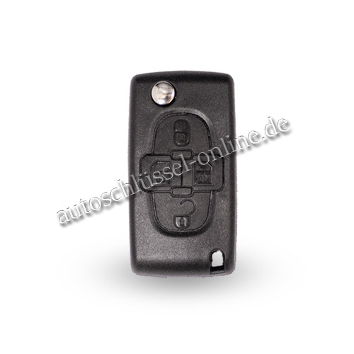 Autoschlüssel geeignet für Fiat 4 Tasten mit ID46 und HU83 (Aftermarket Produkt)