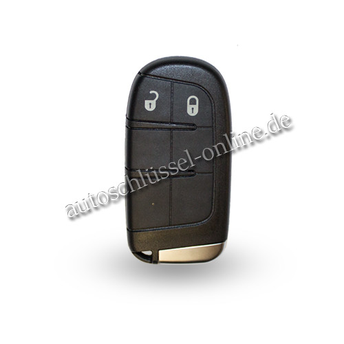 Autoschlüsselgehäuse geeignet für Fiat 2 Tasten mit SIP22 (Aftermarket Produkt)