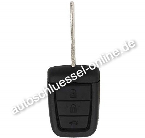 Autoschlüssel geeignet für Chevrolet 4 Tasten mit ID46 und GM45 (Aftermarket Produkt)