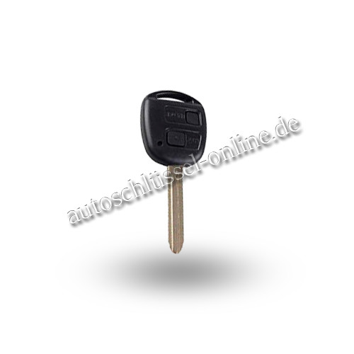 Autoschlüssel geeignet für Toyota 2 Tasten mit ID4C und TOY47 (Aftermarket Produkt)