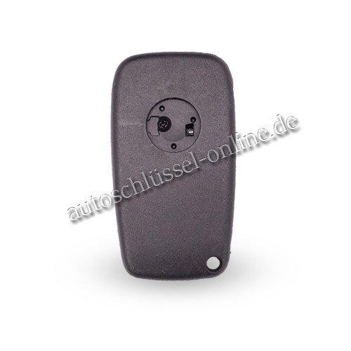 Autoschlüsselgehäuse geeignet für Fiat 3 Tasten mit SIP22 Schlüssel (Aftermarket Produkt)