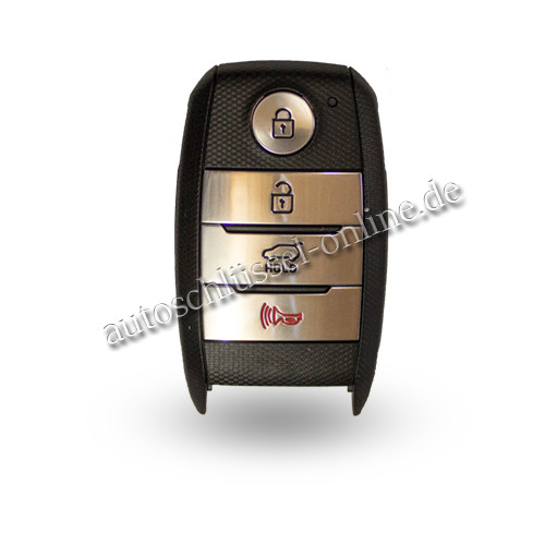 Autoschlüssel geeignet für Kia mit 3+1 Tasten ID47 und ohne Schaft (Aftermarket Produkt)