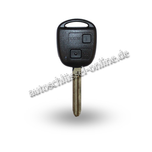 Autoschlüssel geeignet für Toyota 2 Tasten mit ID4C und TOY43 (Aftermarket Produkt)