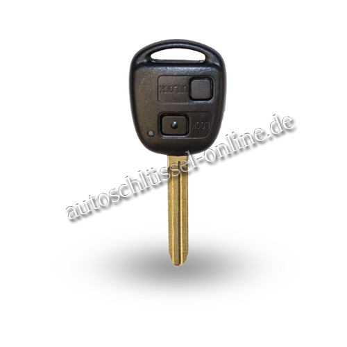 Autoschlüssel geeignet für Toyota 2 Tasten mit ID67 und TOY43 (Aftermarket Produkt)
