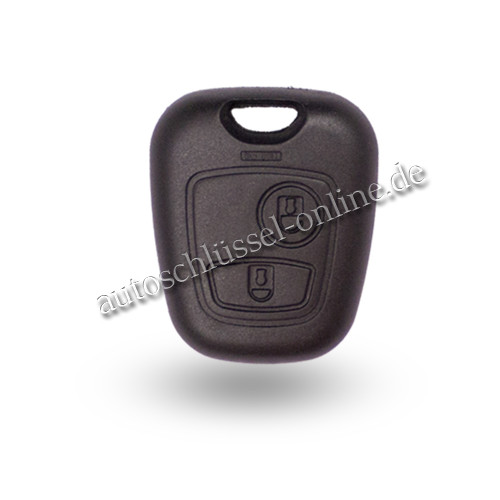 Autoschlüsselgehäuse geeignet für Peugeot 2 Tasten (Aftermarket Produkt)