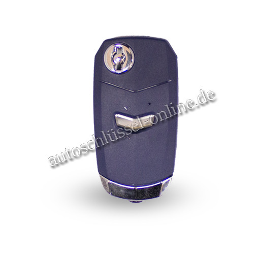 Autoschlüsselgehäuse geeignet für Fiat 1 Tasten mit GT15R (Aftermarket Produkt)
