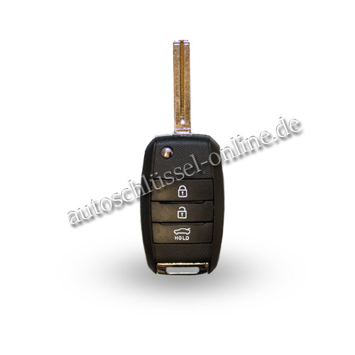 Autoschlüsselgehäuse geeignet für Kia mit 3 Tasten und HYN14R (Aftermarket Produkt)