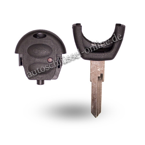 Schlüsselgehäuse geeignet für VW mit HU49 (Aftermarket Produkt)