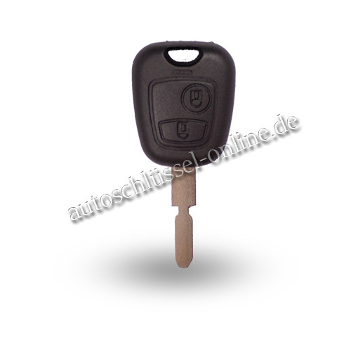 Autoschlüssel geeignet für Peugeot mit 2 Tasten ID46 und NE78 (Aftermarket Produkt)
