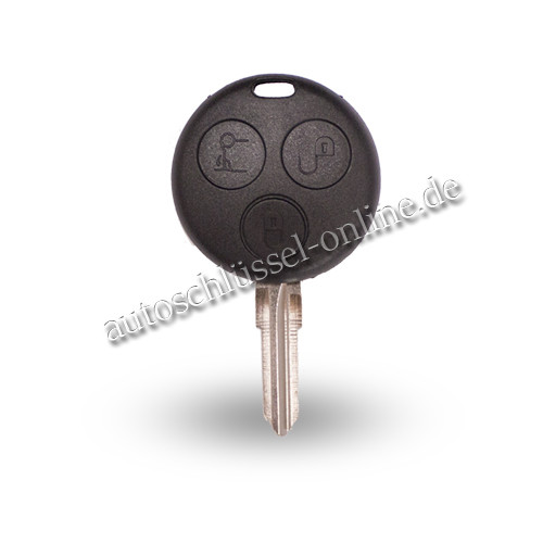 Autoschlüssel geeignet für Smart 3 Tasten mit ID46 und YM23 (Aftermarket Produkt)