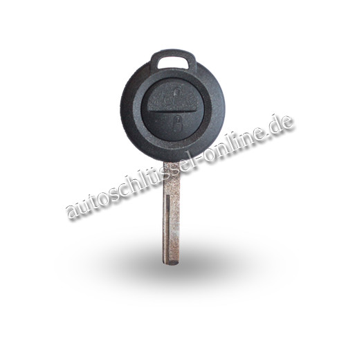 Autoschlüssel geeignet für Smart 2 Tasten mit ID46 und HU56R (Aftermarkt Produkt)