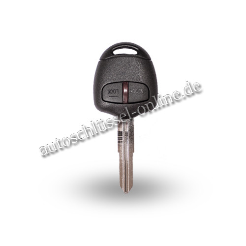 Autoschlüssel geeignet für Mitsubishi 2 Tasten mit ID61 und MIT11R (Aftermarket Produkt)